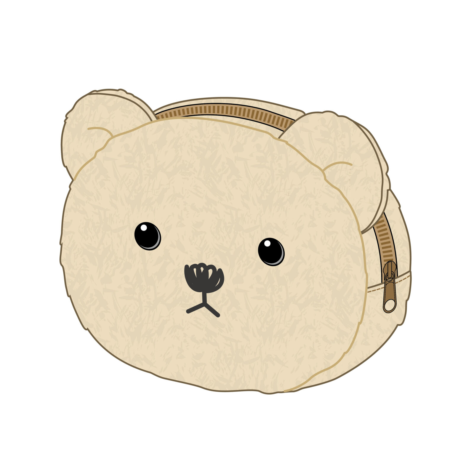 オリジナルぬいぐるみポーチ（フェイス型）製作・OEM生産 | ユニ 